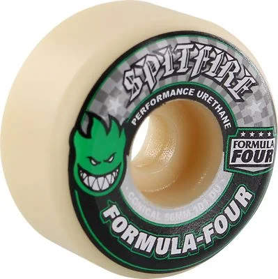 Custom Skateboard Wheels for Reduced Wear and Tear in Heavy Use-Spitfire F4 Conical Wheel 101A 56mm