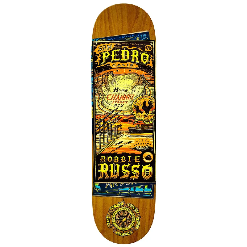 Custom Skateboard Deck with Extra Grip-Antihero Russo Maps To The Skater Homes 8.25 - Skateboard Deck