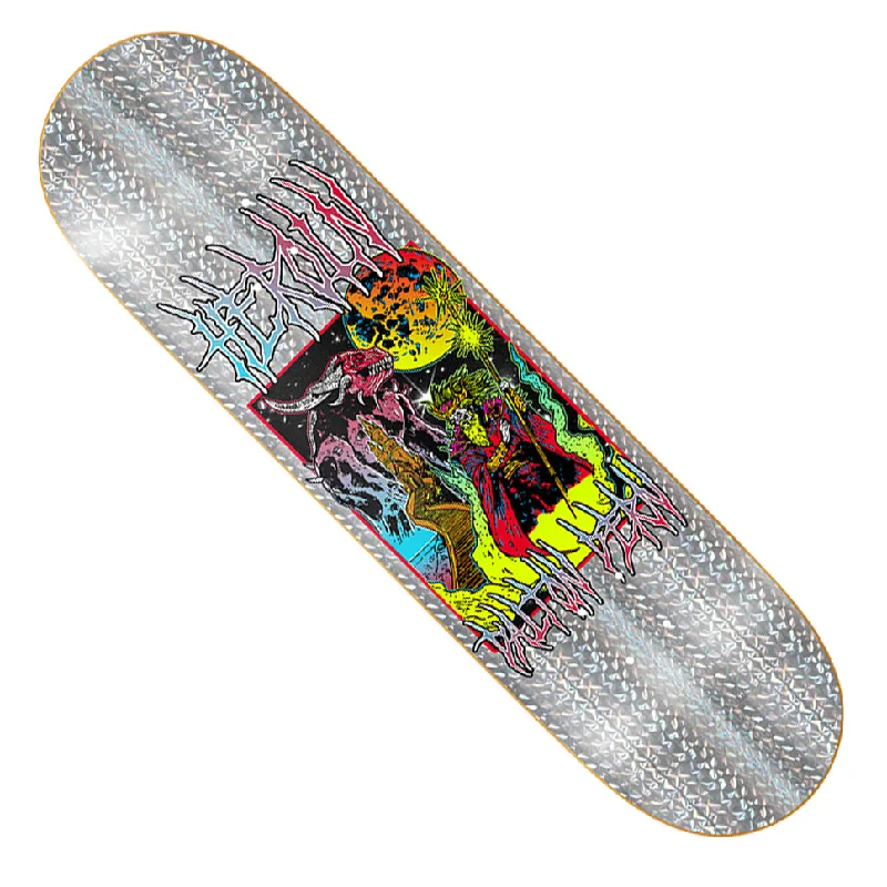 Custom Skateboard Deck with Lightweight Material for Easy Tricks-Heroin Skateboards Dalton Dern Hellscape Deck