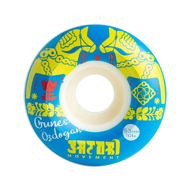 Custom Skateboard Wheels with Extra Large Contact Patch-Satori - Gunes Ozodgan Dala Horse Conical