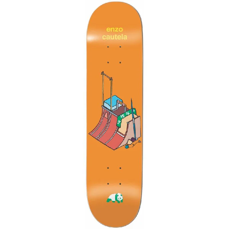 Custom Skateboard Deck with Bold Graphic Art-Enjoi Go For The Gold R7 Enzo 8.625 - Skateboard Deck