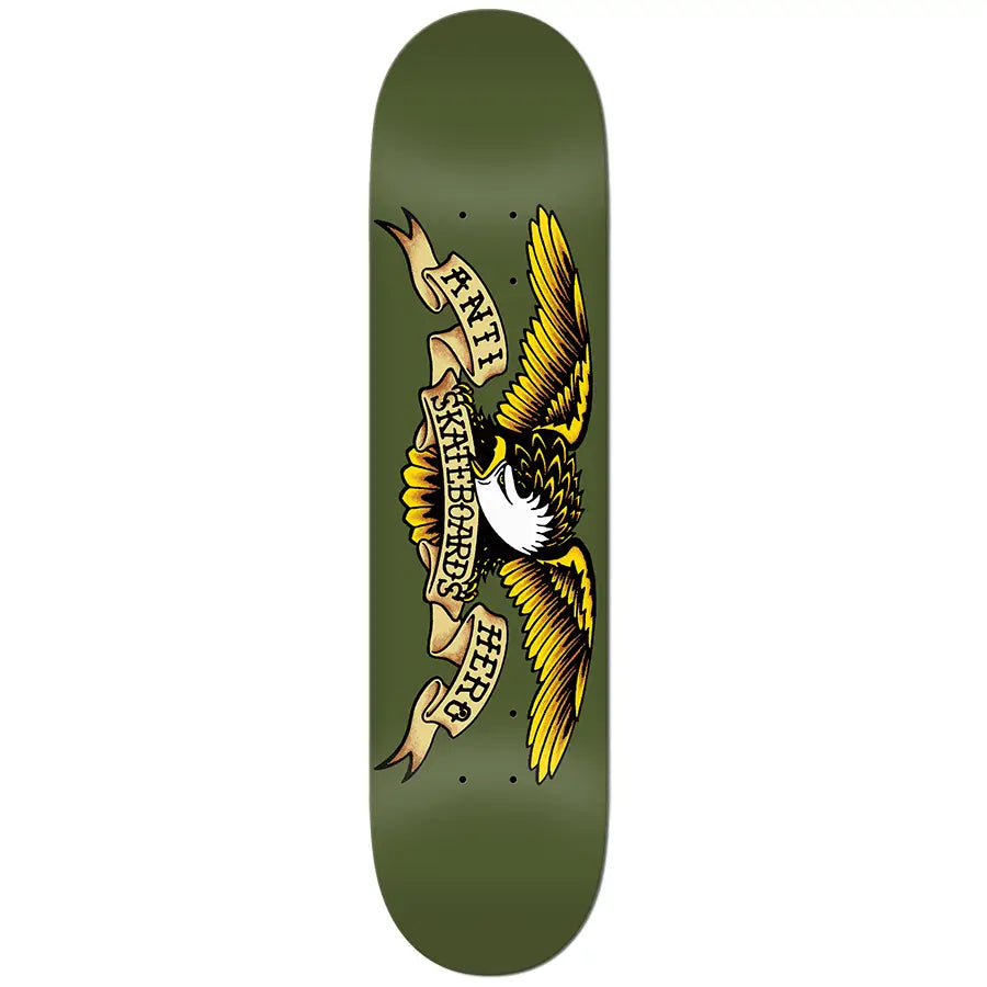 Custom Skateboard Deck for Smooth Flowing Tricks-Anti Hero Skateboards Classic Eagle Deck 8.38