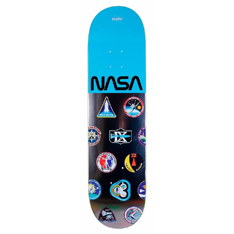 Custom Skateboard Deck for Flawless Rail Grinds-Habitat Nasa Logo Array 8.25 - Skateboard Deck