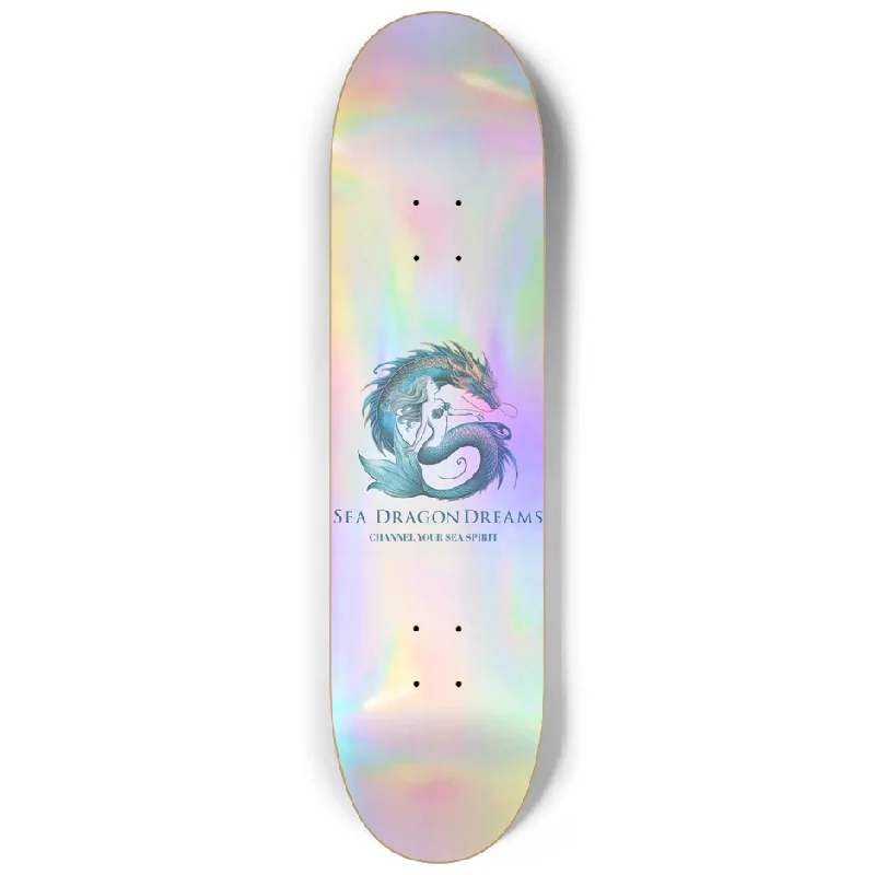 Custom Skateboard Deck for Smooth and High-Speed Riding-Sea Dragon Dreams Pearl Skateboard