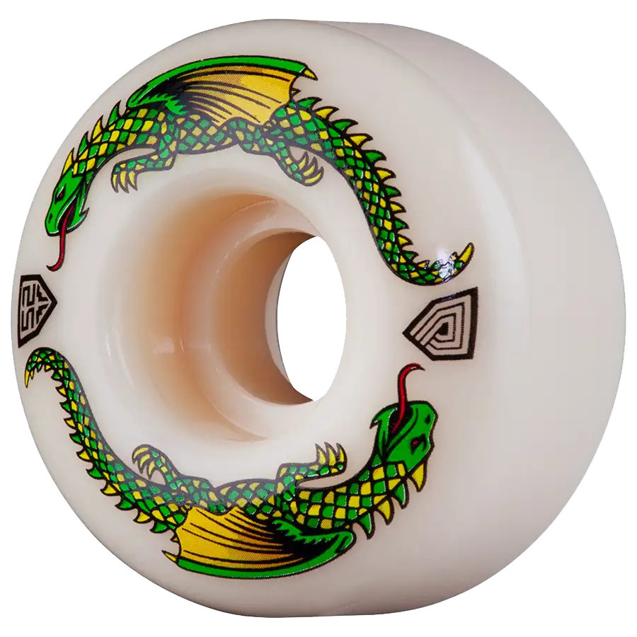 Custom Skateboard Wheels for Park Skating-Powell Peralta Dragon Formula Skateboard Wheels 56mm 93A