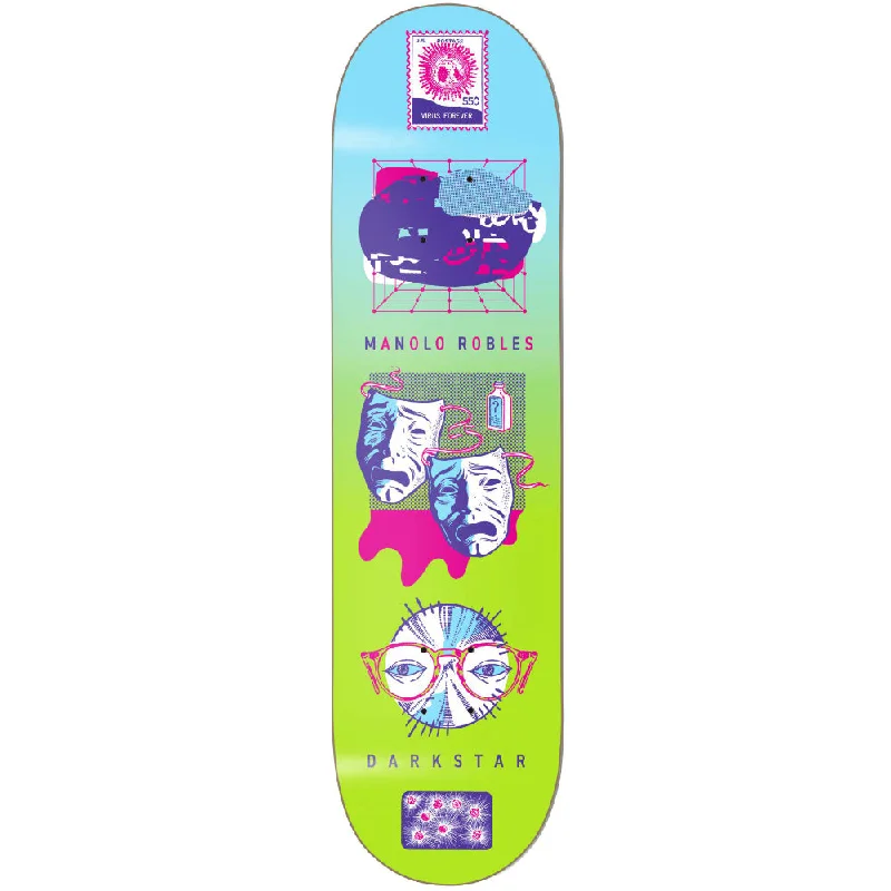 Custom Skateboard Deck with Easy Grip for Beginners-Darkstar New Abnormal Manolo Robles R7 8.0 - Skateboard Deck