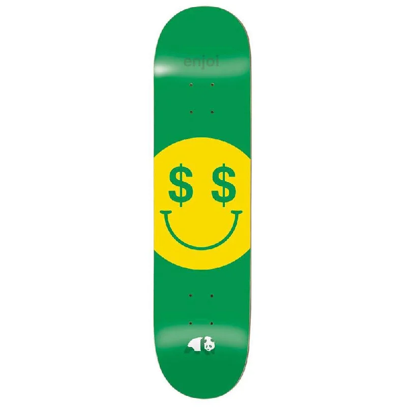 Custom Skateboard Deck with Full-Sized Design-Enjoi Cash Money R7 Green 8.25 - Skateboard Deck