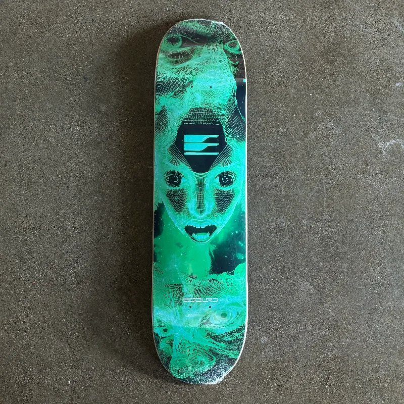 Custom Skateboard Deck for Casual Riders-EDGLRD GREEN MONEY 8.0" DECK