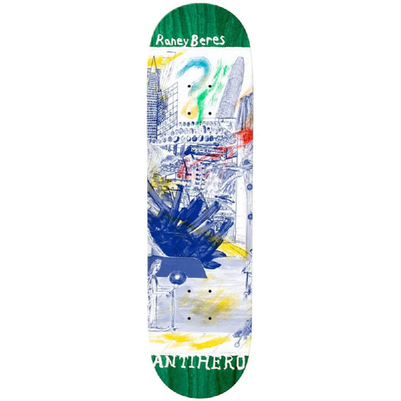 Custom Skateboard Deck for High-Pop and Flick Performance-Antihero Raney Then And Now 8.12 - Skateboard Deck