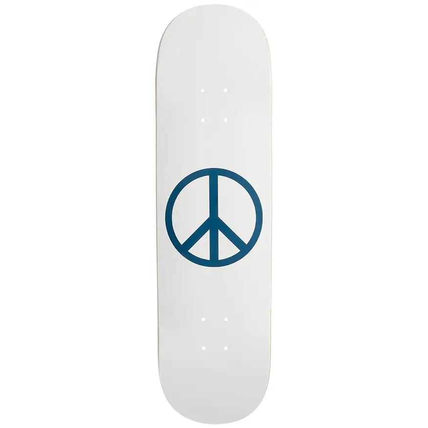 Custom Skateboard Deck for Smooth Flowing Tricks-Violet Skateboards Peace Deck 8.18