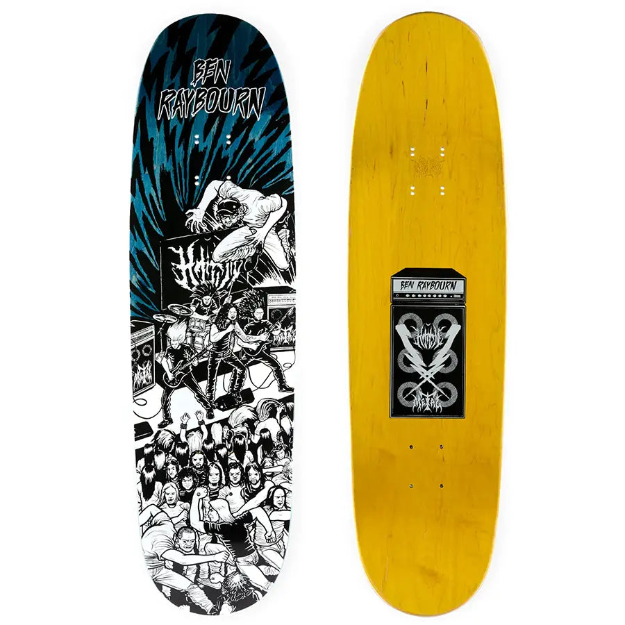 Custom Skateboard Deck with Ultra-Durable Wood Laminates-Metal Skateboards Ben KTCM Deck 8.75