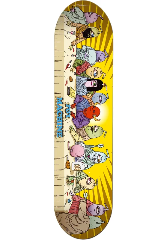 Custom Skateboard Deck with Extra-Supportive Design for Landings-Toy Machine Logo Last Supper 8.375 - Skateboard Deck