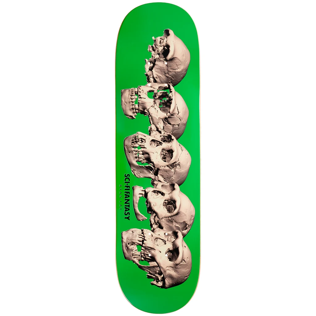 Custom Skateboard Deck for Smooth Edge Control-Sci-Fi Fantasy RL Evolution Deck 8.38