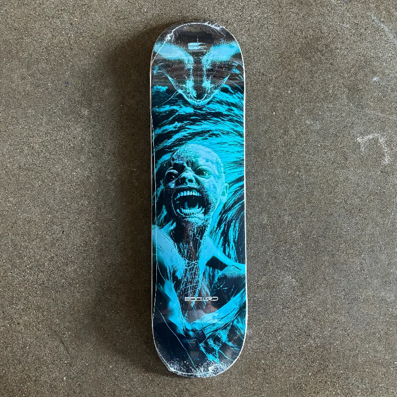 Custom Skateboard Deck for Pro Skateboarders-EDGLRD BLUE AGONY 8.25" DECK