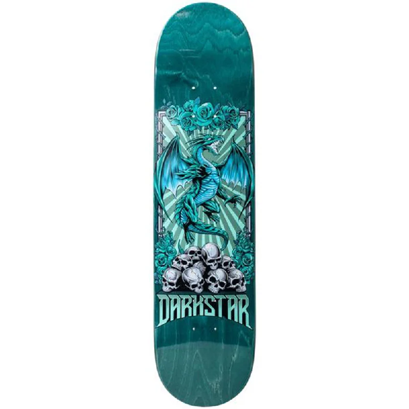 Custom Skateboard Deck for High-Impact Jumps and Drops-Darkstar Levitate HYB Aqua 7.75 - Skateboard Deck