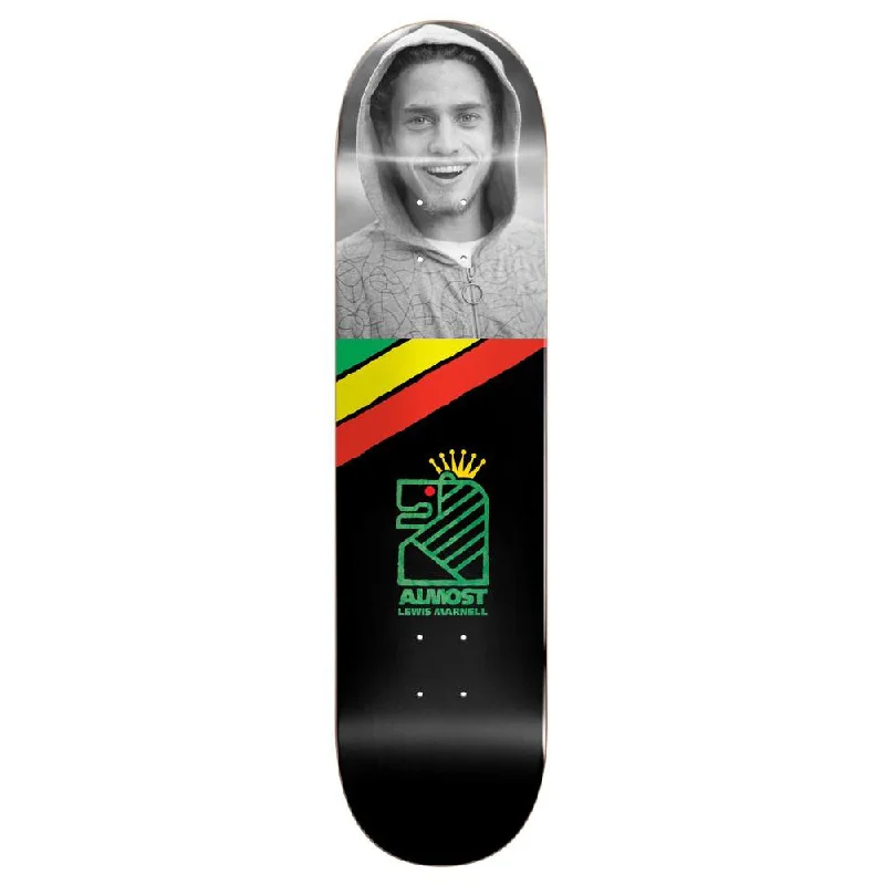 Custom Skateboard Deck with Vibrant Graphic Prints-Almost Lewis Smile R7 8.0 Skateboard Deck