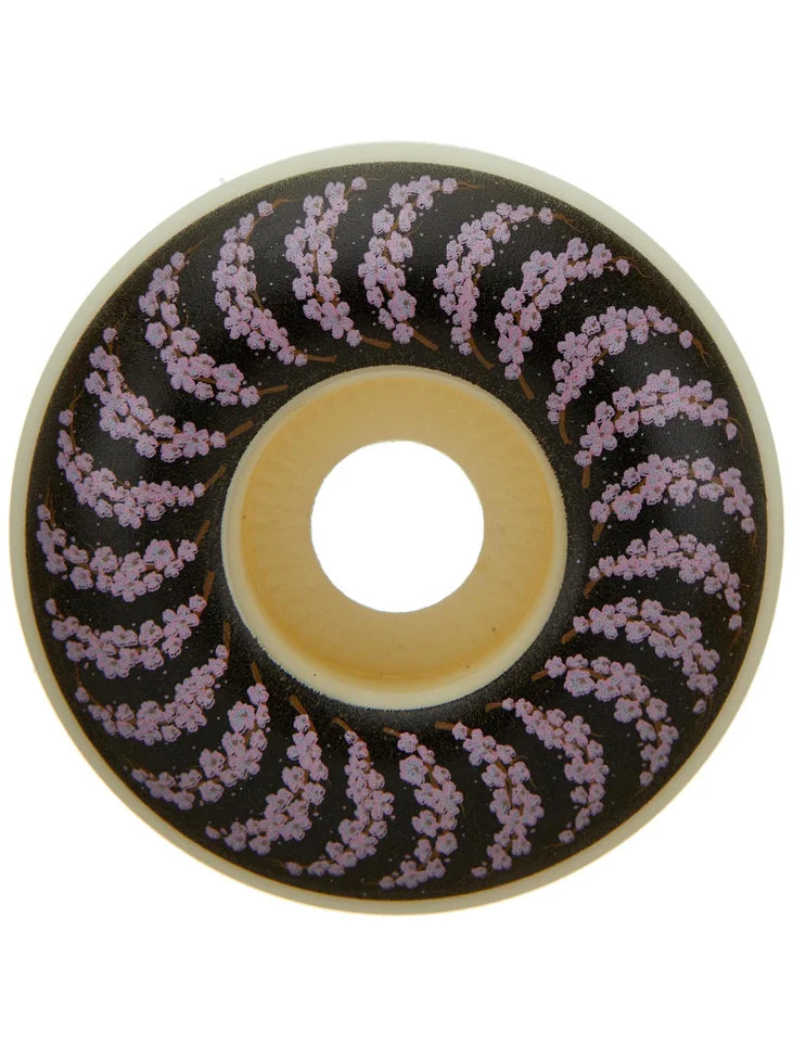 Custom Skateboard Wheels for Safe Skating with Extra Traction-Spitfire F4 Classics Yuto Cherry Blossom Wheel 99A 53mm