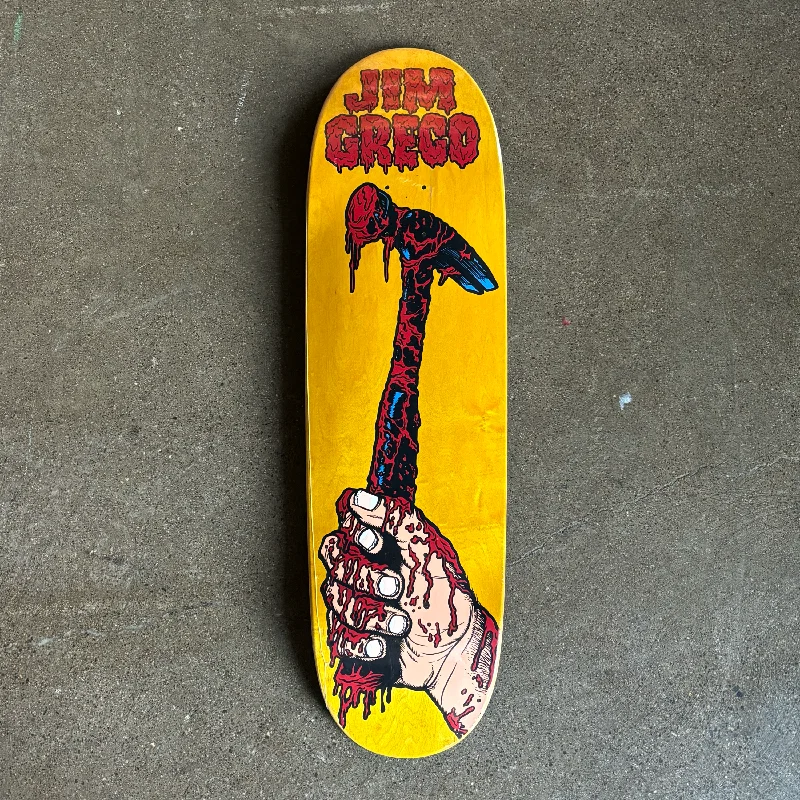 Custom Skateboard Deck with High-End Custom Graphics-HAMMERS GRECO BLOODY HAMMER 8.8" DECK