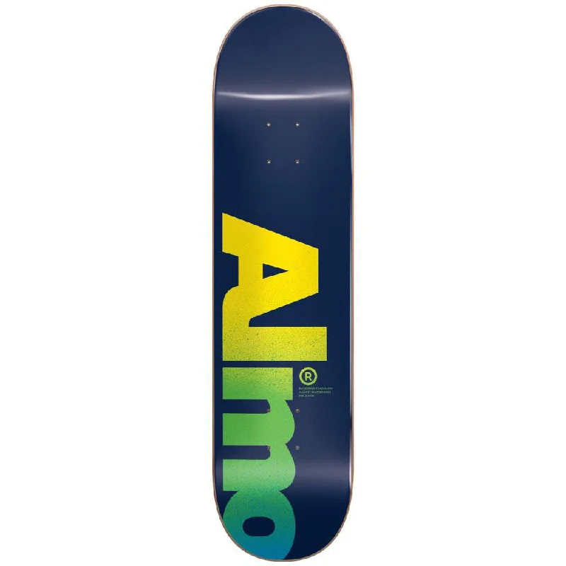 Custom Skateboard Deck for Skateboard Racing Competitions-Almost Fall Off Logo HYB Blue 8.5 - Skateboard Deck