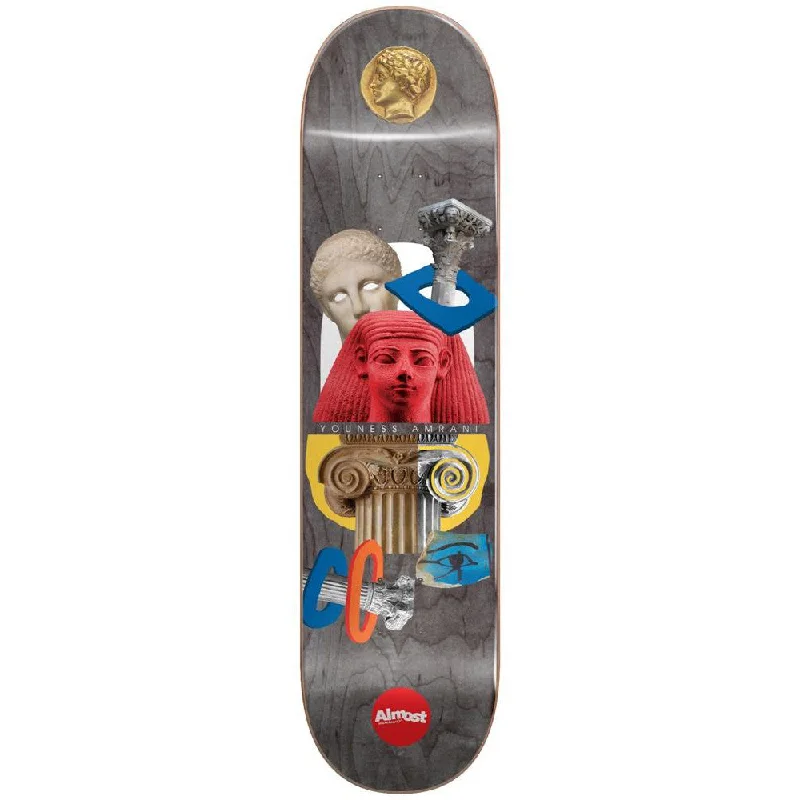 Custom Skateboard Deck for Smooth and Comfortable Jumps-Almost Youness Relics R7 Black 8.5 - Skateboard Deck