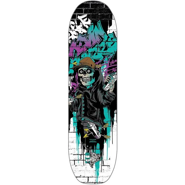 Custom Skateboard Deck for Smooth Transition Between Tricks-MAPLE ROAD / KEVIN HARRIS FREESTYLE DECK SIGNED