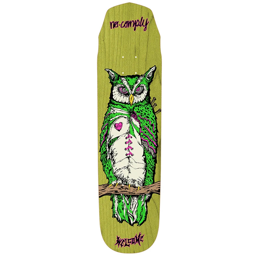 Custom Skateboard Deck with Durable Materials-Welcome Skateboards x No-Comply Heartwise Deck 8.12