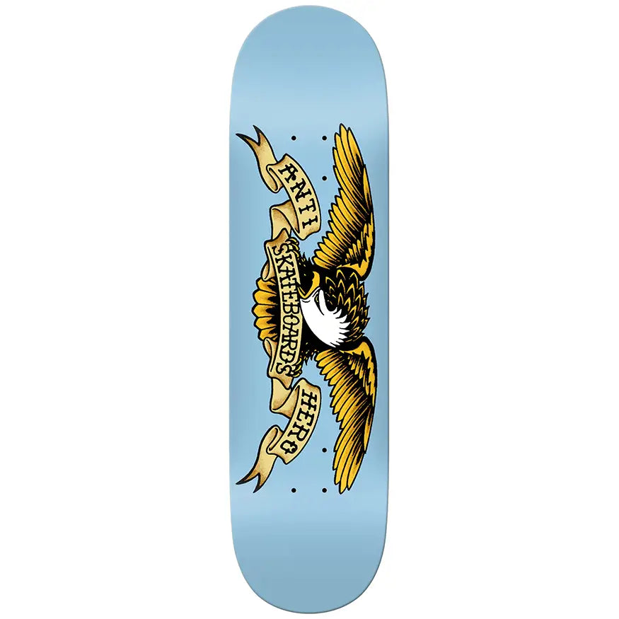 Custom Skateboard Deck with Ultra-Light Construction-Anti Hero Skateboards Classic Eagle Deck 8.28