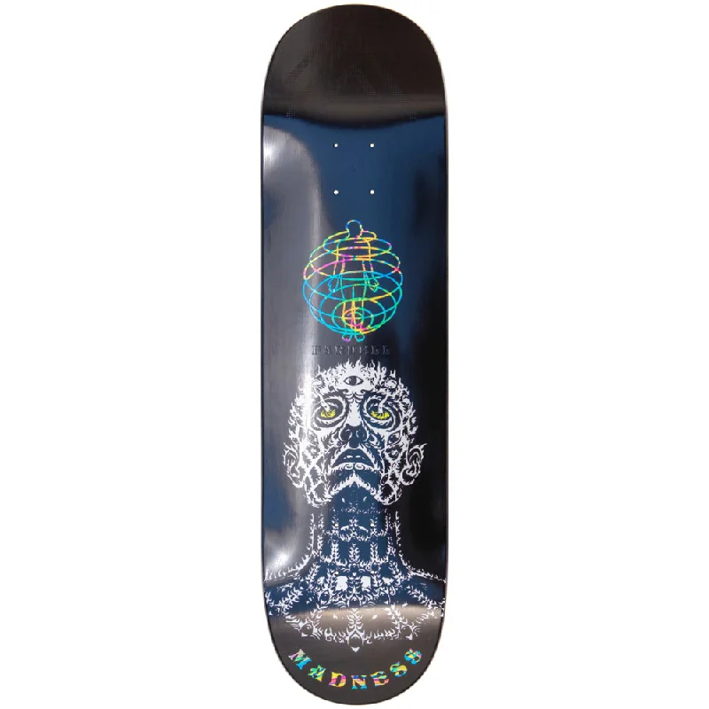 Custom Skateboard Deck for Extra Pop and Power-Madness Jack Enlighten Super SAP Black R7 8.5 - Skateboard Deck