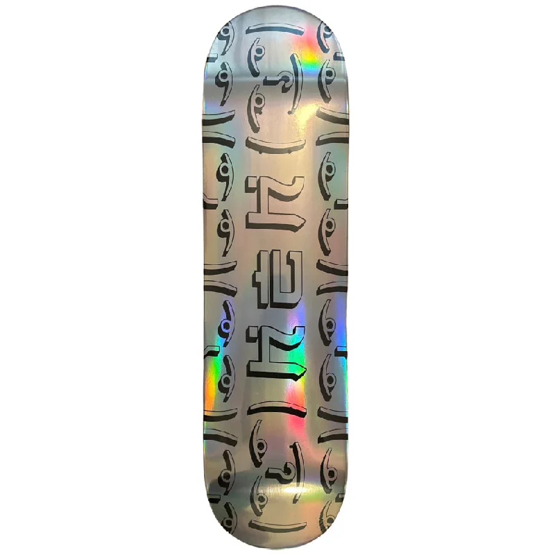 Custom Skateboard Deck for Freeride Skating-HEH OG Logo Holographic 8.5 - Skateboard Deck