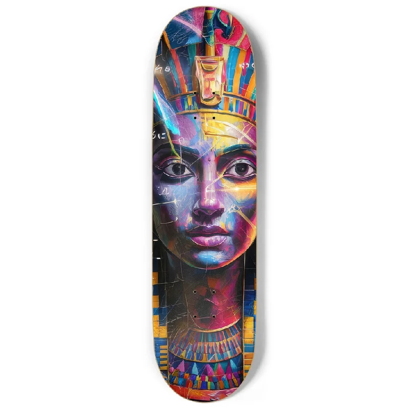 Custom Skateboard Deck for Better Air Control During Jumps-Egyptian Queen Skateboard