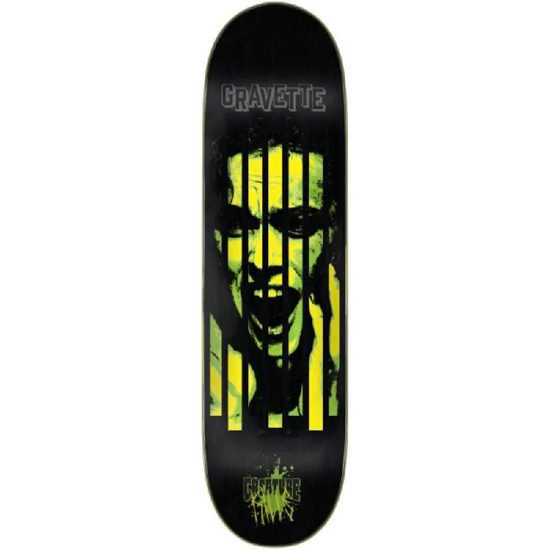 Custom Skateboard Deck with Lightweight Material for Easy Tricks-Creature VX Gravette Scream 8.5 - Skateboard Deck