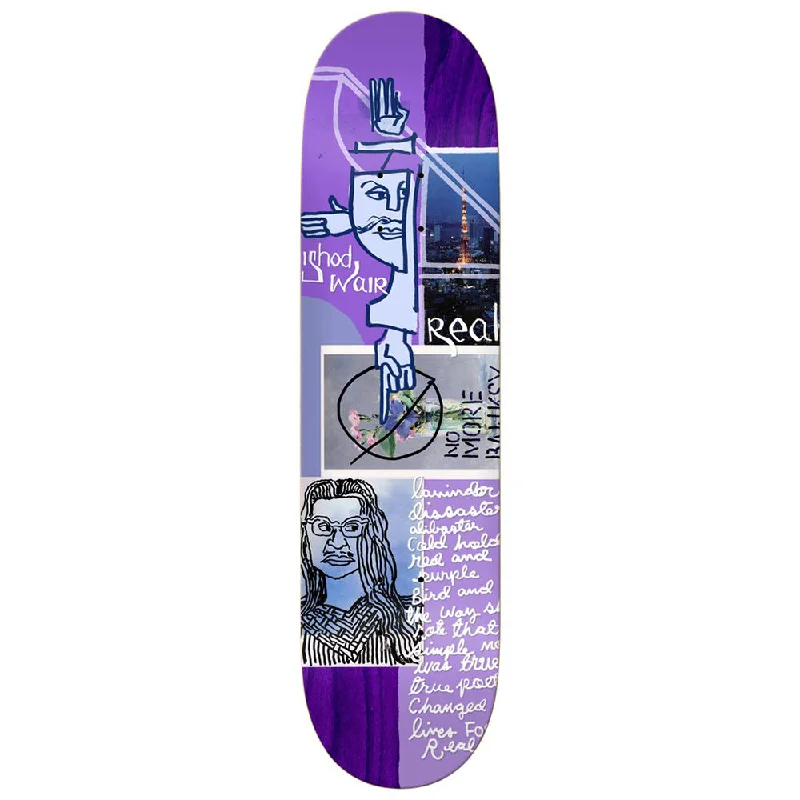 Custom Skateboard Deck with Perfect Nose-Tail Balance-Real Ishod Postcards From Mark 8.12 - Skateboard Deck