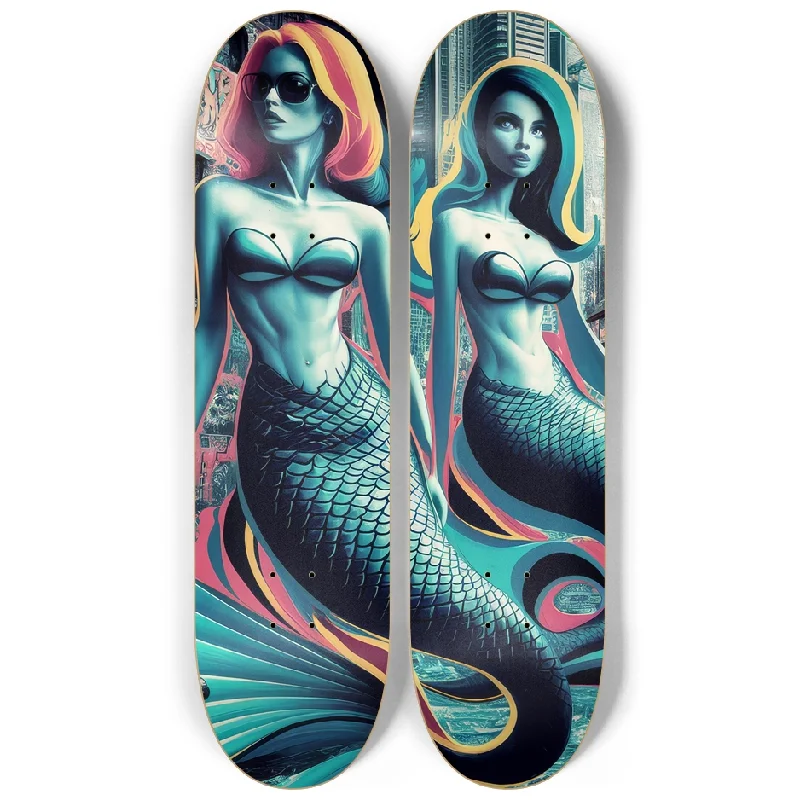 Custom Skateboard Deck for Increased Tail Control-2 Skateboard Series Art - ModMers