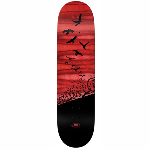 Custom Skateboard Deck for Smooth and Fast Slides-Real Skateboards - Set Free Spectrum 8.06" Skateboard Deck