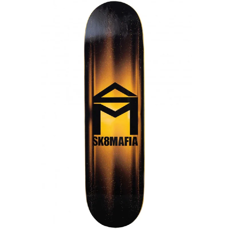 Custom Skateboard Deck for Beginners-Sk8mafia Glare Yellow 8.1 - Skateboard Deck