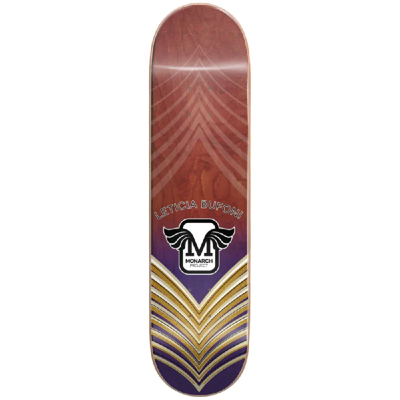 Custom Skateboard Deck with Customizable Shape-Monarch Project Leticia Horus Gradient R7 Red 8.375 - Skateboard Deck