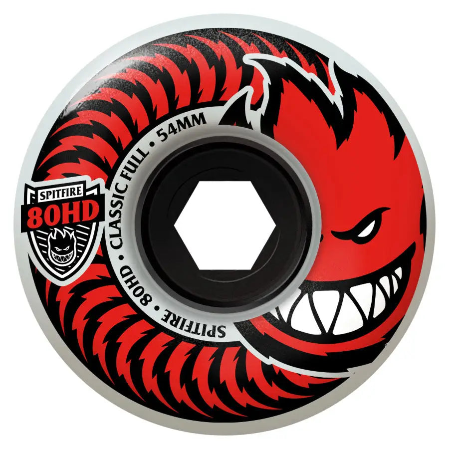 Custom Skateboard Wheels for Maximum Durability-Spitfire 80HD Charger Classic Full Skateboard Wheels