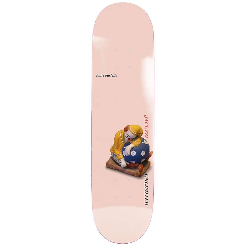 Custom Skateboard Deck with Sturdy Sidewalls-Jacuzzi Unlimited Louie Gathering Ex7 Deck 8.25