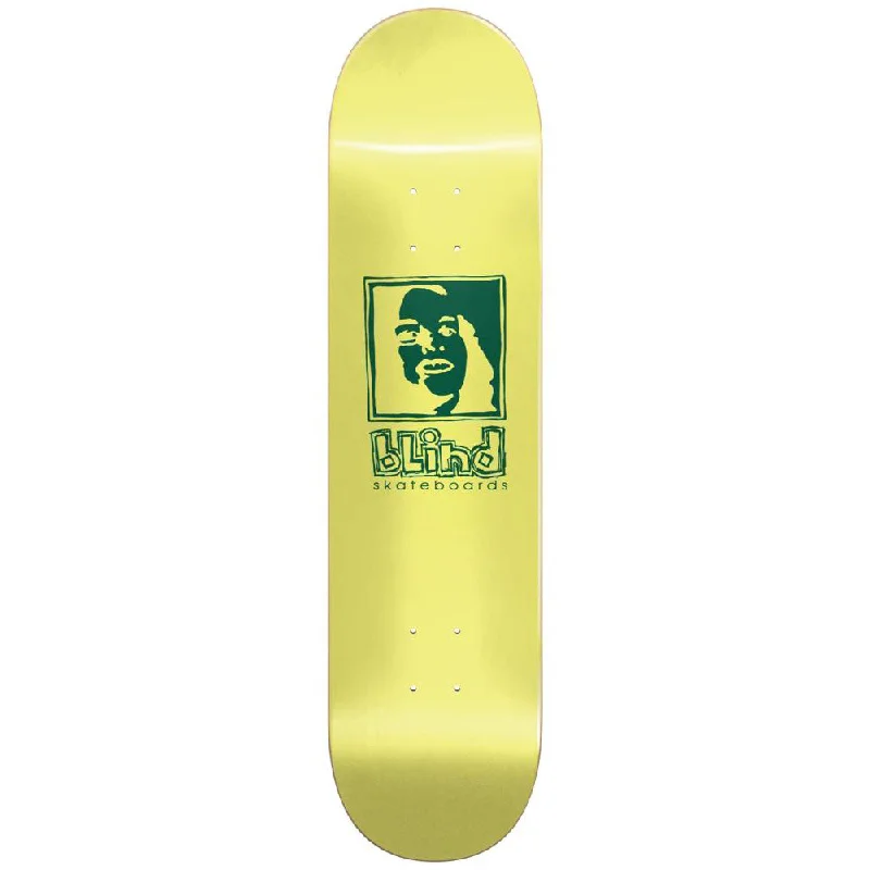 Custom Skateboard Deck for Extra Pop and Power-Blind Grn Yel Girl RHM Yellow 8.5 - Skateboard Deck