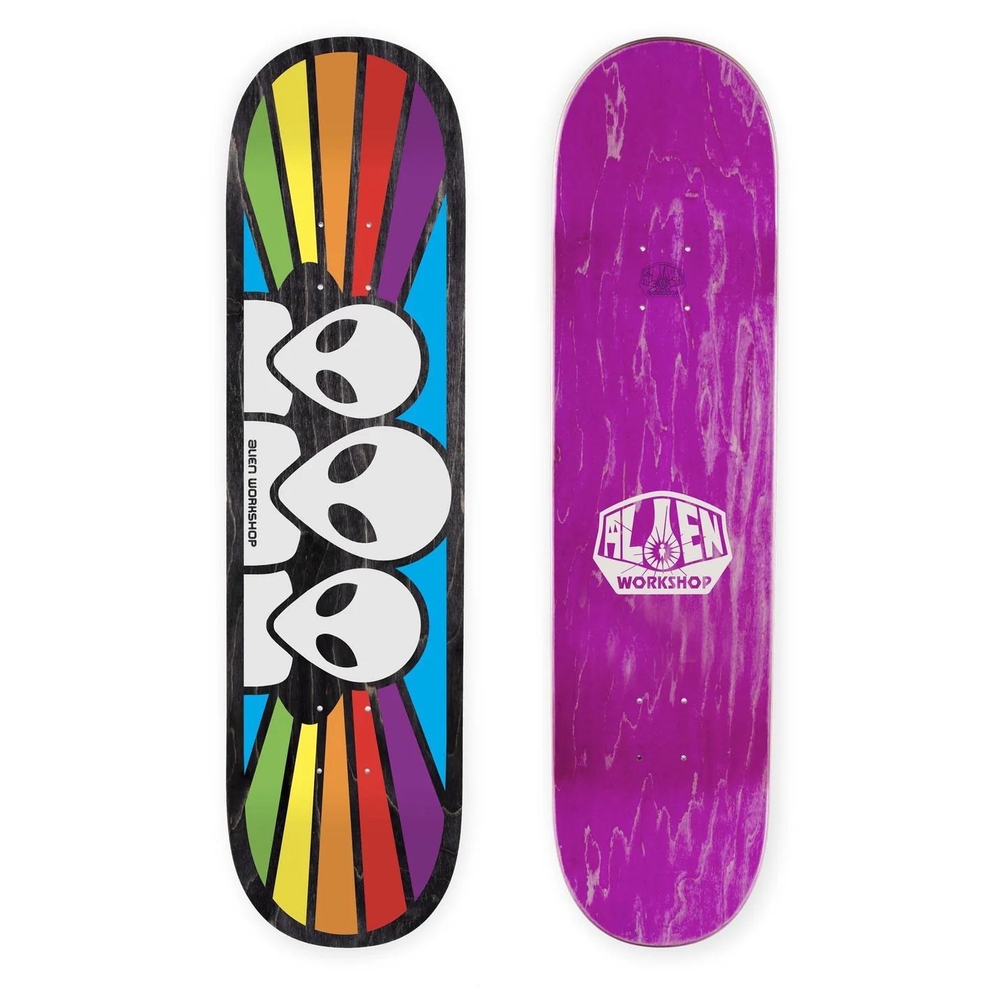 Custom Skateboard Deck for Smooth and Fast Slides-ALIEN WORKSHOP - Spectrum Full Twin - 8.5