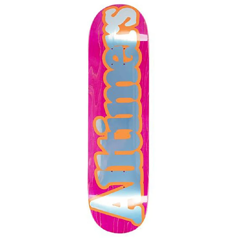 Custom Skateboard Deck with Perfect Nose-Tail Balance-Alltimers Orange Broadway 8.3