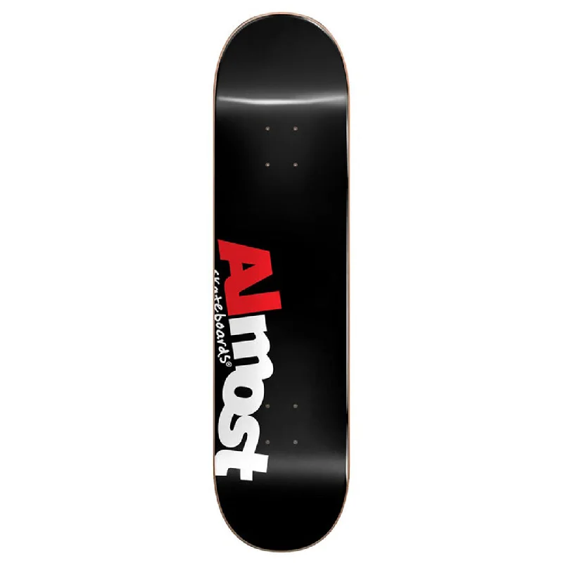 Custom Skateboard Deck for Thrilling Vert Rides-Almost Most HYB 8.25 Black