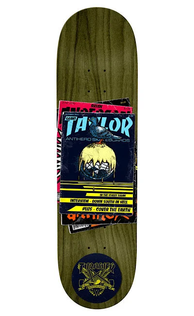 Custom Skateboard Deck with Extra Flex for Smooth Rides-ANTIHERO - Thrasher Grant Taylor - 8.38