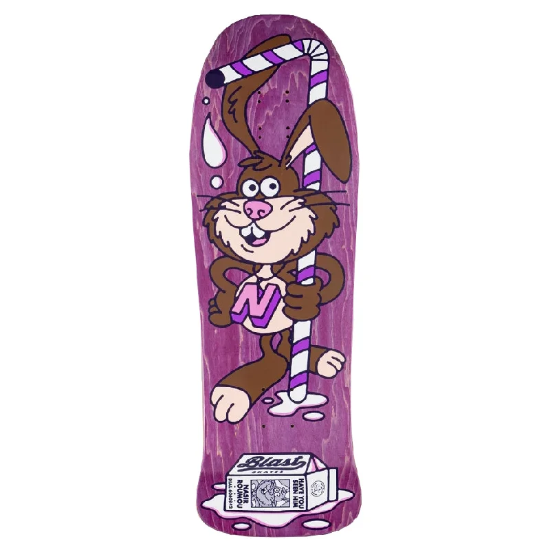 Custom Skateboard Deck for Riders with Large Feet-Blast Skates Nasir Roumou Signature 10" Deck