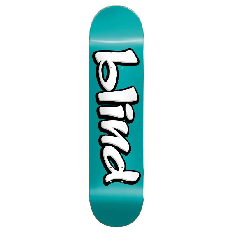 Custom Skateboard Deck for Lightweight and Fast Maneuvering-Blind Vintage Logo RHM 7.75 Teal