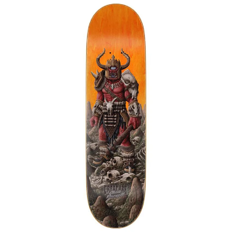 Custom Skateboard Deck with Low Profile Design for Easy Board Control-Creature Russel Caverns Deck 8.5