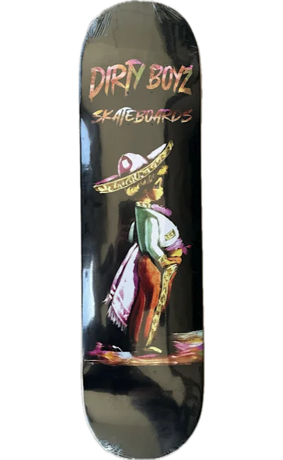 Custom Skateboard Deck with Comfortable Riding-DIRTY BOYZ - Sombrero Boy - 8.38