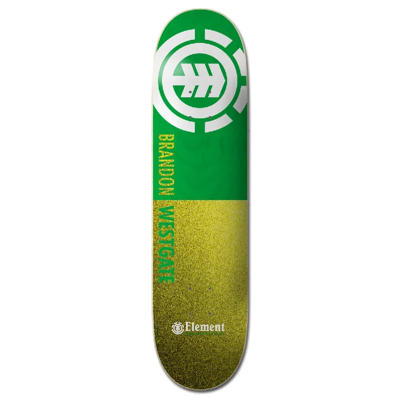 Custom Skateboard Deck for Smooth Flowing Tricks-Element Square Series Brandon Westgate 8.0