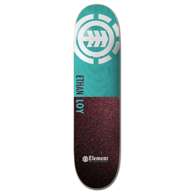 Custom Skateboard Deck for Better Air Control During Jumps-Element Square Series Ethan Loy 8.46