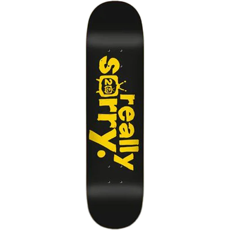 Custom Skateboard Deck with Deep Concave for Maximum Control-Flip Scribble Logo 8.0" Skateboard Deck Black